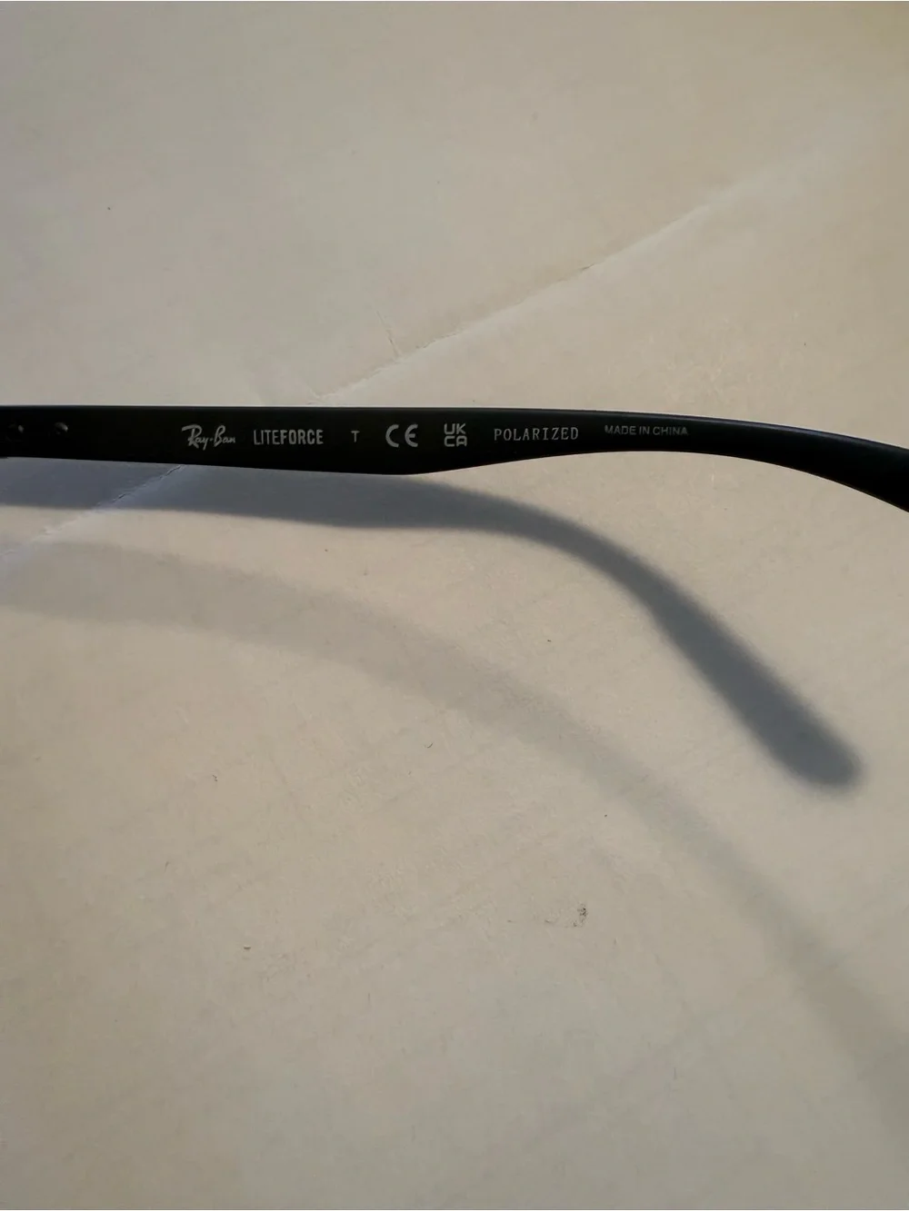 Ray-Ban Men’s Black Frame Sunglasses with Blue Mirrored Lenses